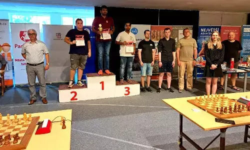 Chess Grand Master (GM) MR Lalith Babu