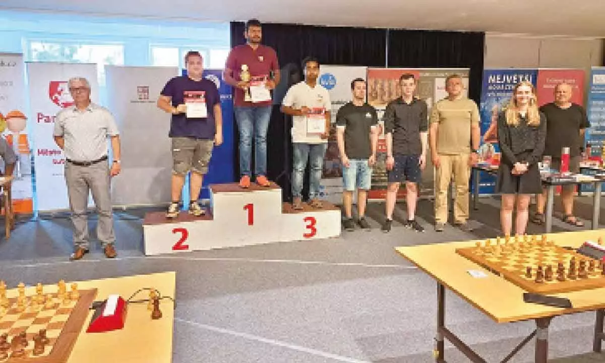 Lalith wins Czech Open Rapid Chess Championship