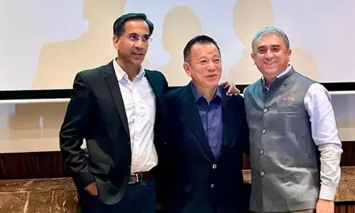 (Left to right) Mr Abraham Alapatt, Mr Chin Sak Hin, Mr Daniel Dsouza