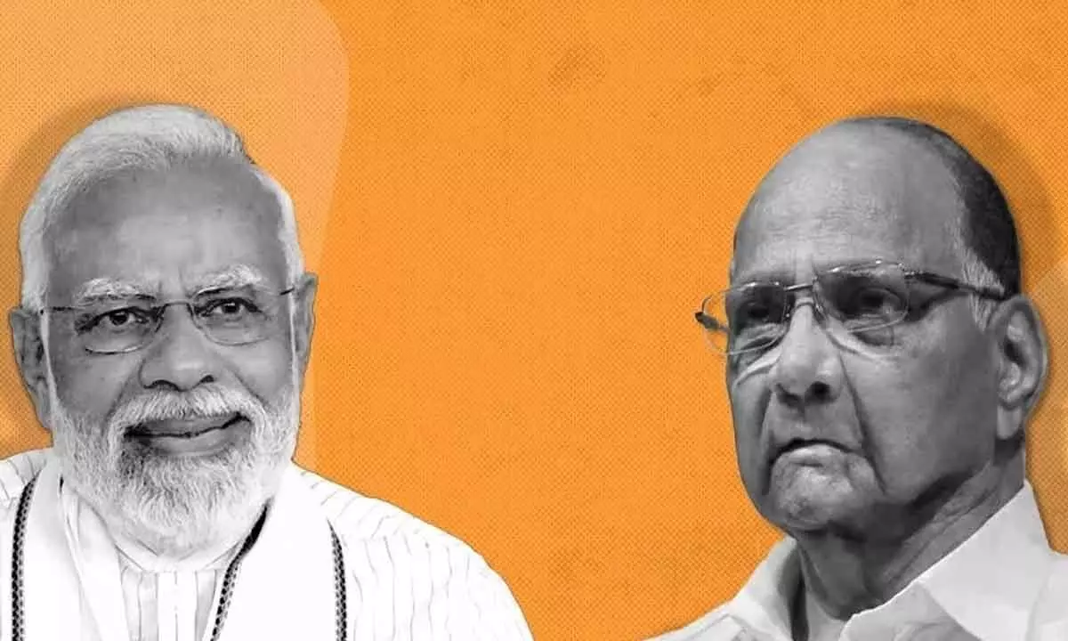 Days after NCP split... Pawar, Modi to share stage today