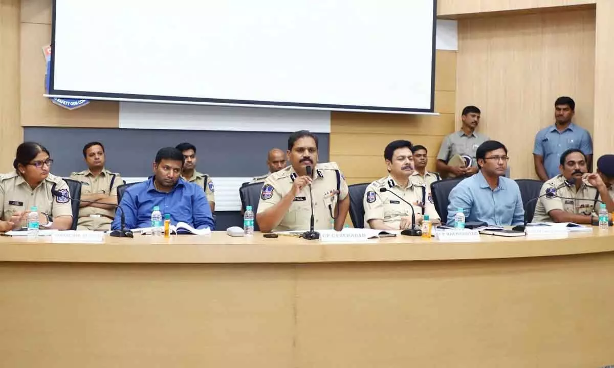 Cyberabad CP holds meeting on Assembly elections