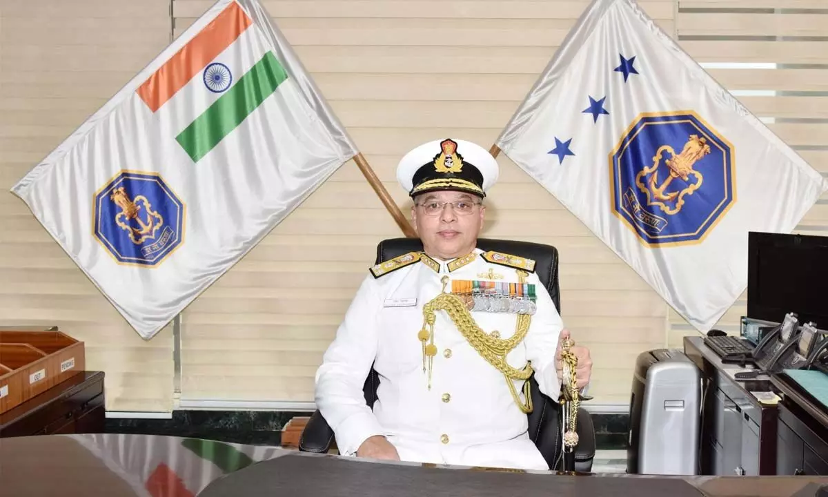 Vice Admiral Rajesh Pendharkar takes over as FOC-in-C of ENC