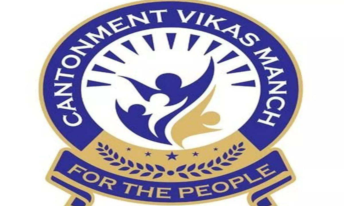 Hyderabad: Members of Cantonment Vikas Manch submit a representation