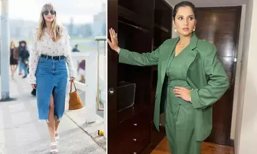 What’s the trend with denim skirts?