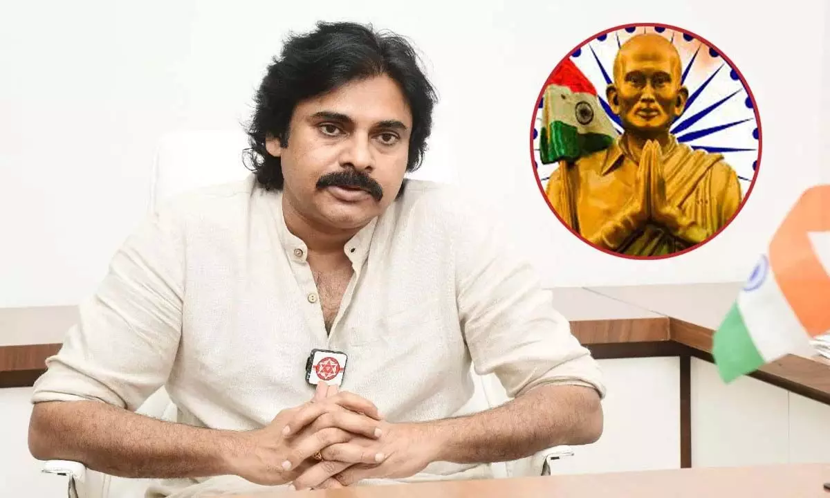 Pawan Kalyan pays tribute to Pingali Venkaiah, says should take ideologies to generations