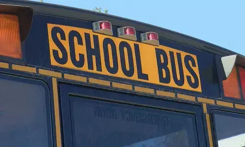 Hyderabad: 8-year-old girl dies after being hit by a school bus in Bachupalli