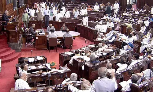 Opposition members walk out of Rajya Sabha demanding discussion on Manipur violence