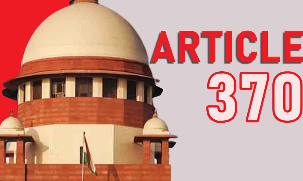 Who can recommend revocation of Article 370 when no assembly exists ...