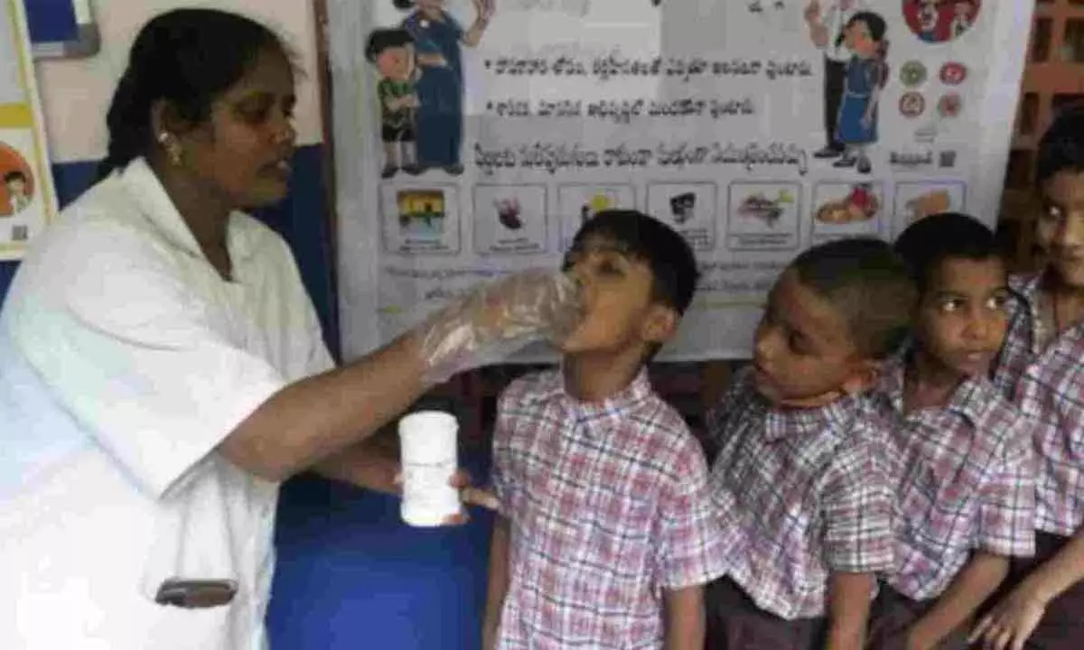 Nalgonda: All set for deworming drive in district
