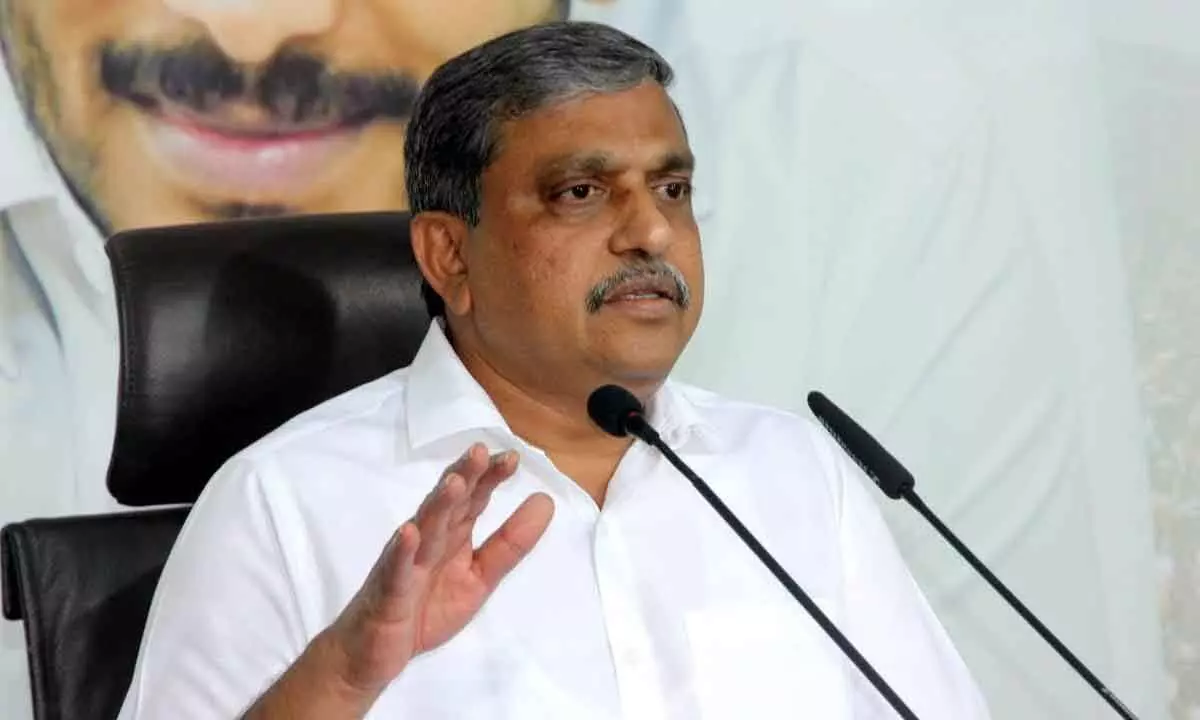 Naidu trying to get sympathy with false charges: Sajjala