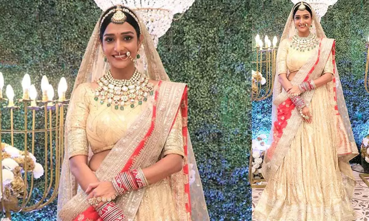 Checkout the 20-kg lehenga which Aishwarya Khare wore a for a wedding sequence