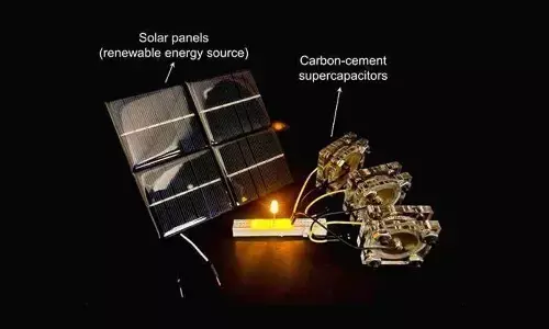 Engineers develop battery alternative using cement & carbon black