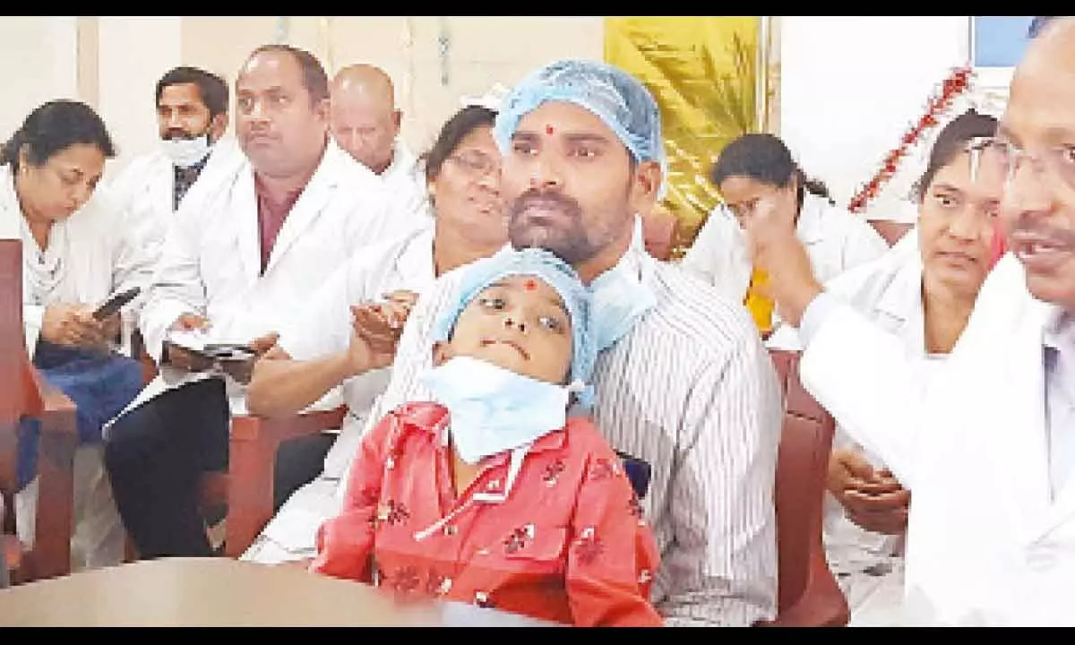 Osmania General Hospital doctors perform liver transplant on 6-year-old