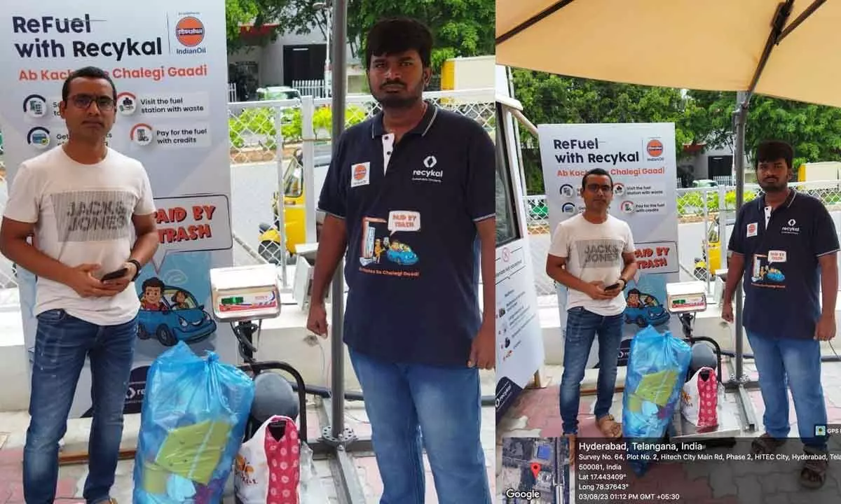 Hyderabad: Trash to fuel ‘Refuel with Recykal’ drive
