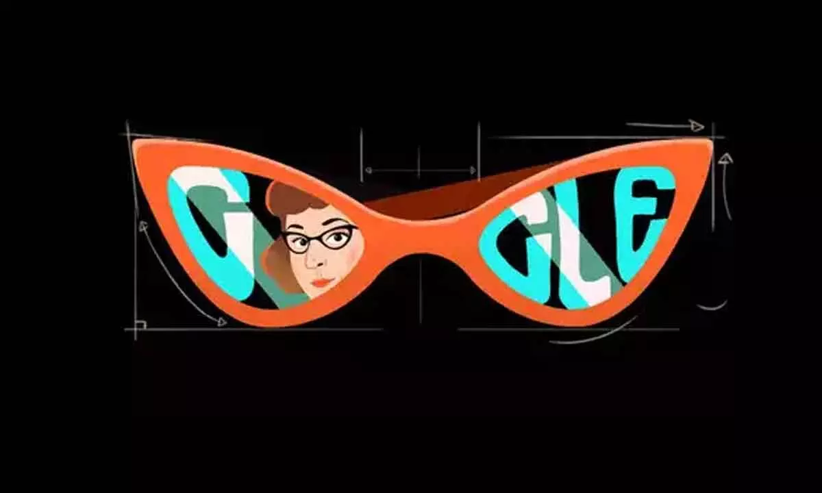 Google Doodle honours cat-eye glasses designer Altina Schinasi