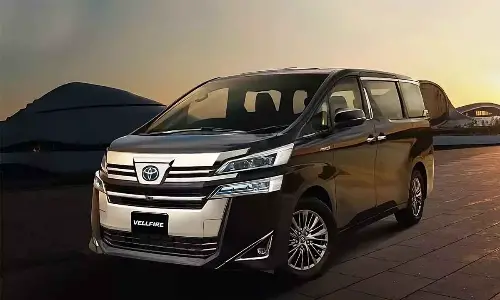 Toyota launches Vellfire hybrid electric vehicle