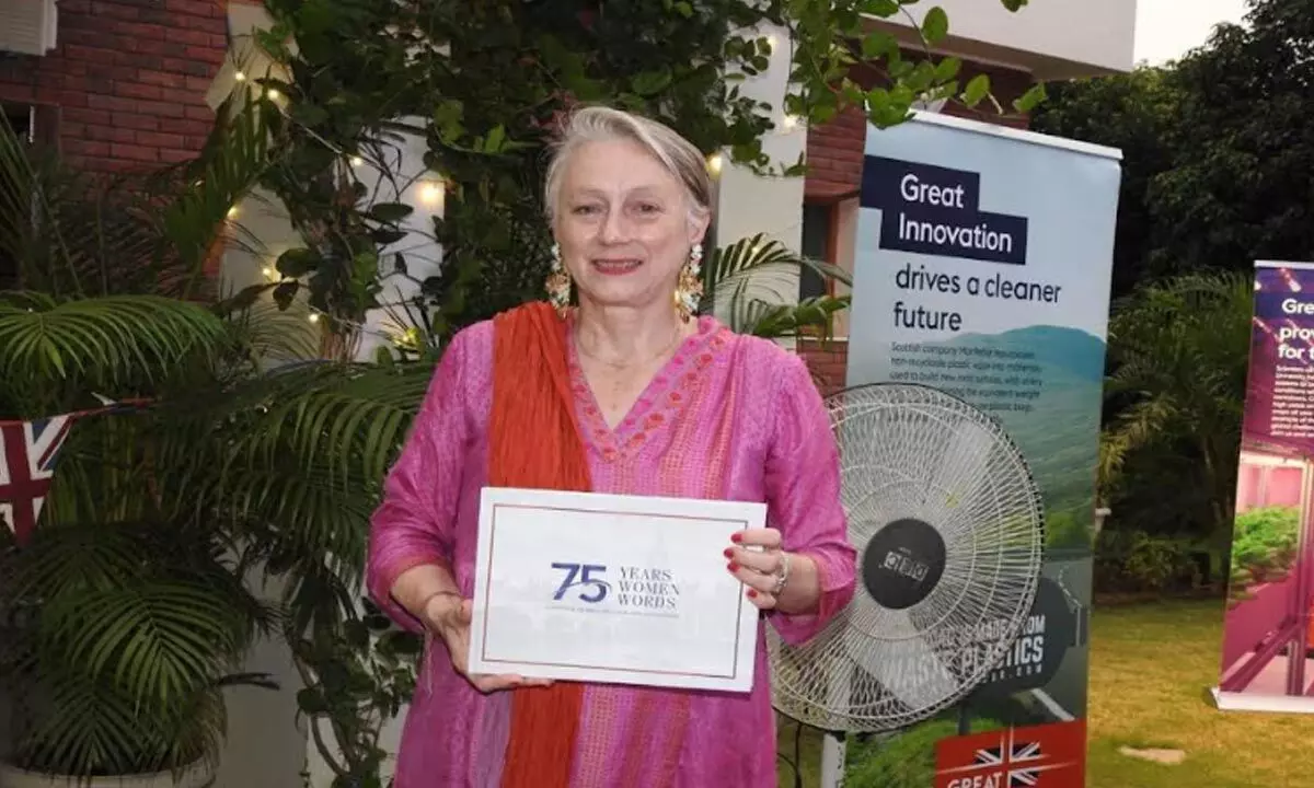 British diplomat comes with a book titled ‘75 years, 75 women, 75 words’