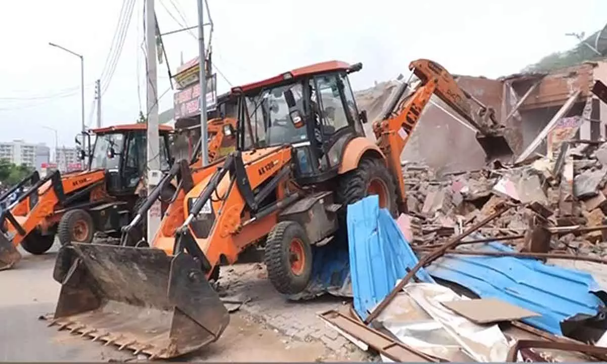 45 illegal shops razed to ground in Haryana’s Nuh