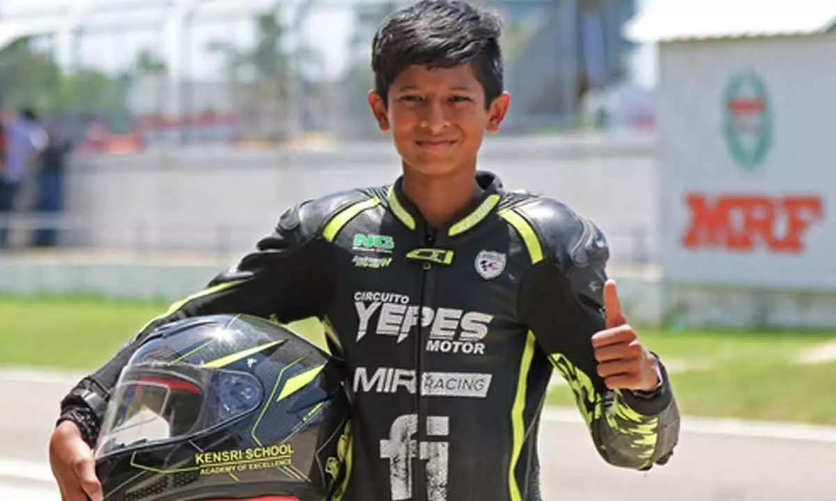 National Motorcycle Racing: Young rider Shreyas Hareesh dies in a racing incident in Chennai