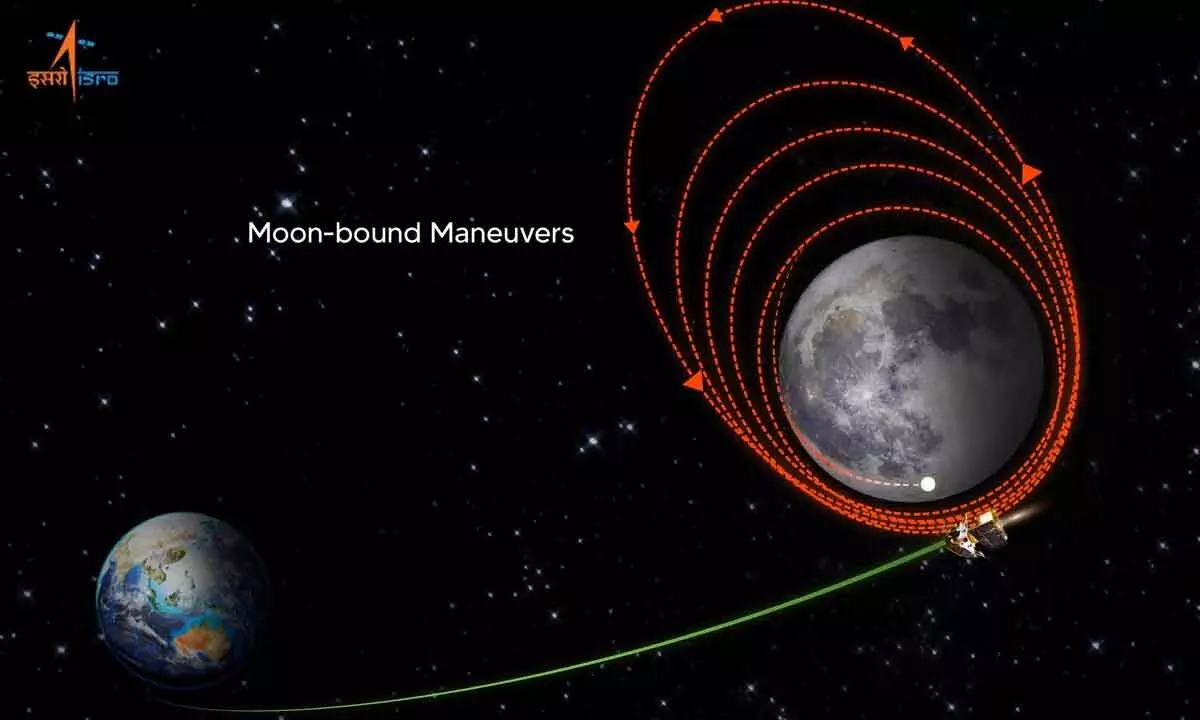 Chandrayaan-3 successfully inserted into lunar orbit: ISRO