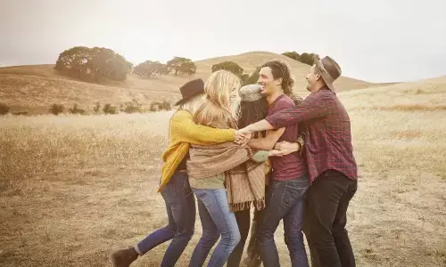 A road to a friend’s house is never long