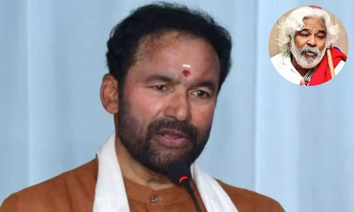 Gaddar left without fulfilling ambitions of Telangana: Kishan Reddy