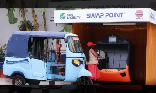 Battery swapping infra can greatly benefit e-3W operators