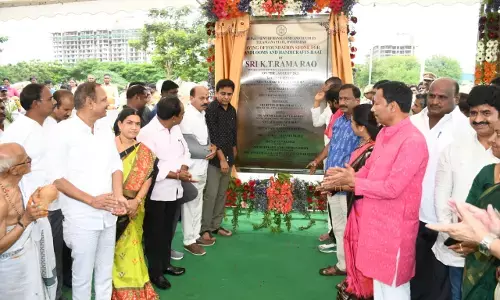 KTR attended National Handloom Day event at Uppal Bhagayath