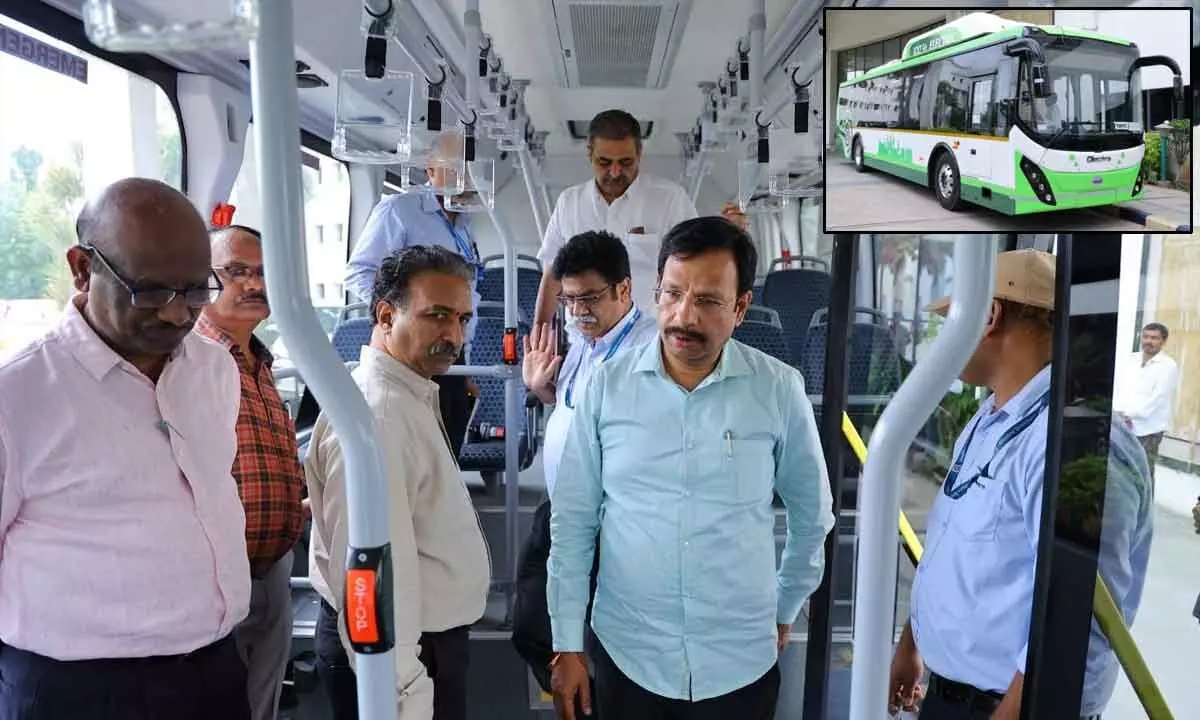 Hyderabad: TSRTC to soon introduce AC electric buses in city