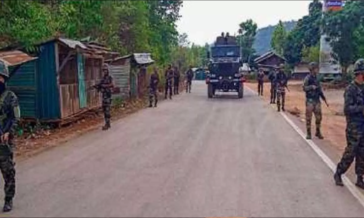 Security Transition: Assam Rifles Replaced By CRPF At Key Checkpoint in Manipur Amid Protests