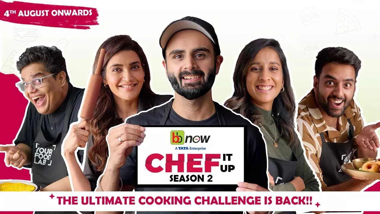 Chef Sanjyot Keer and Monk Entertainment bring back Chef It Up for a fresh new season in partnership with BigBasket’s bbnow