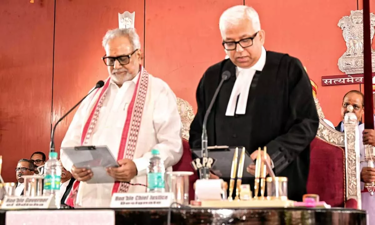 Justice Talapatra takes oath as Orissa HC Chief Justice