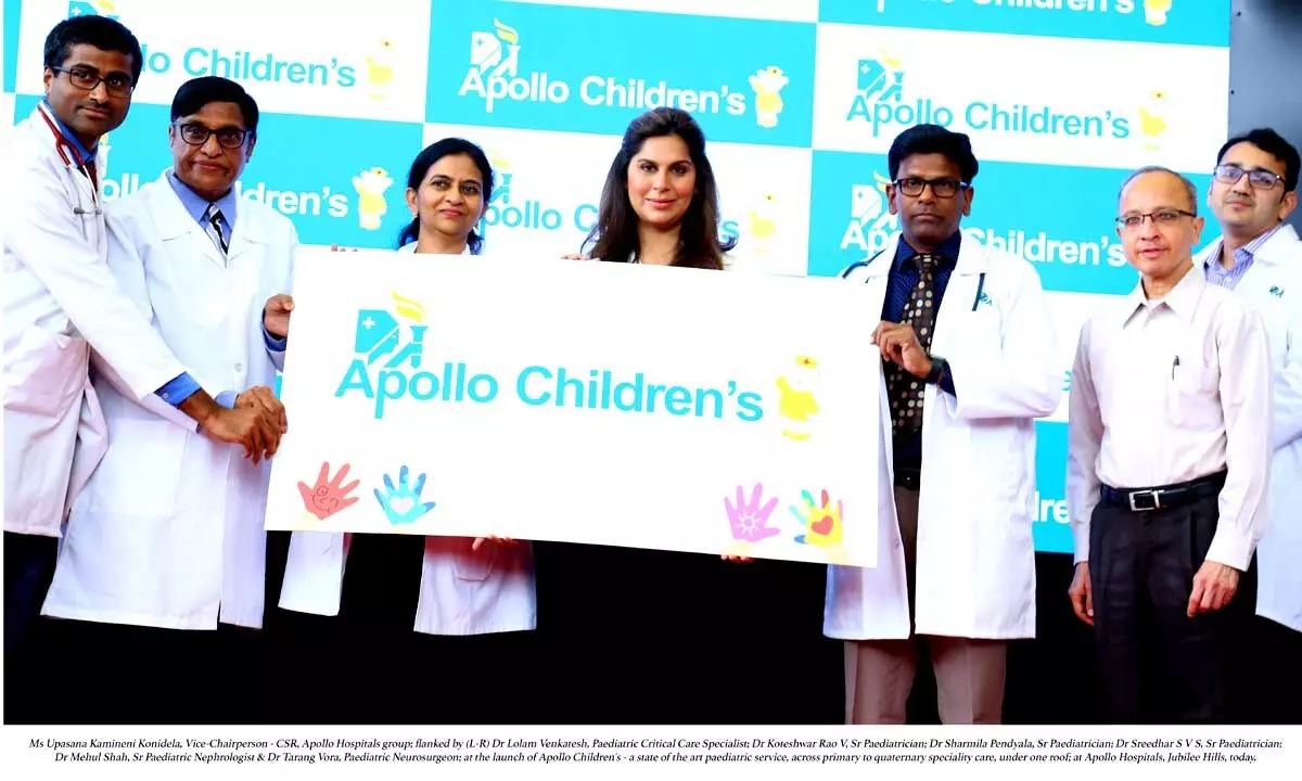 Apollo Hospitals, Jubilee Hills launches Comprehensive Pediatric care with Apollo Children’s