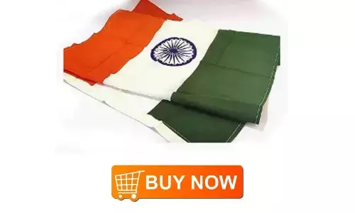 Karimnagar: Chance to book national flags online till Aug 12