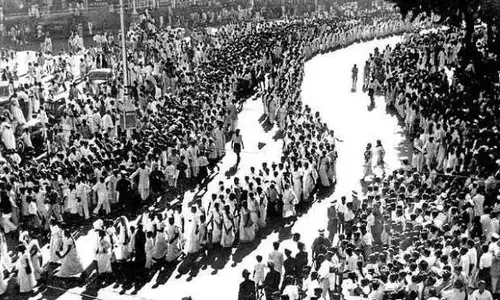 ‘Quit India’ movement was launched