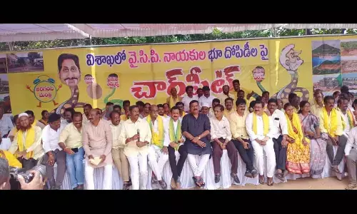 YSRCP loots prime lands