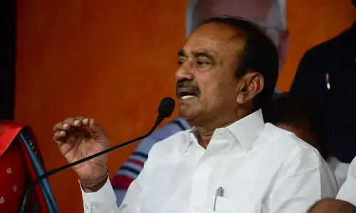 KCR has no faith in legislatures, charges Eatala