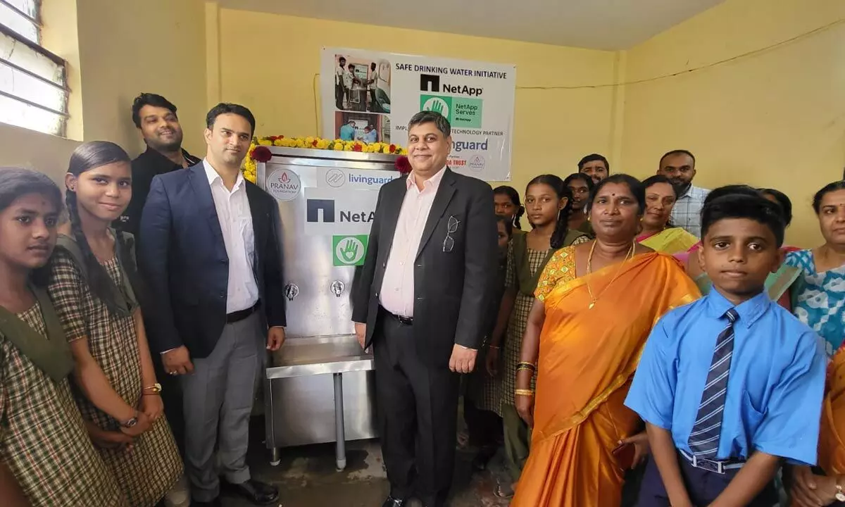 NetApp and Ammada Trust to provide clean water solutions for 15 Govt Schools