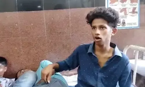 Two groups of boys get into a tiff, leading to a physical attack