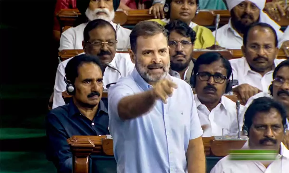 You murdered Bharat Mata in Manipur: Rahul Gandhi attacks Modi in Lok Sabha