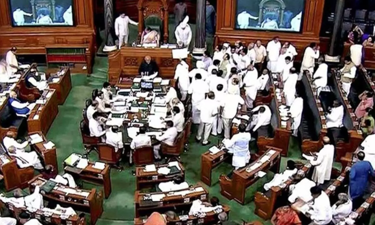 Parliament Sessions Marred By Disruptions, Lok Sabha Resumes No-Confidence Motion Debate Amidst Heated Exchanges
