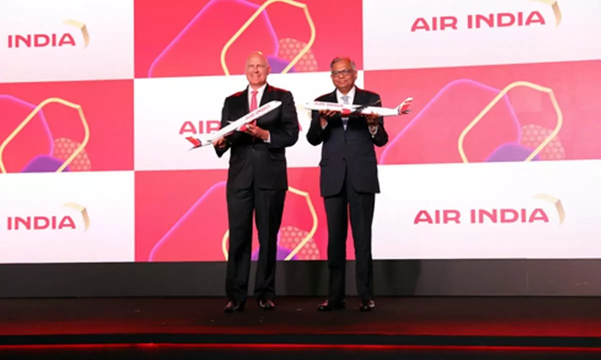 Air India unveils new logo and livery symbolising boundless opportunities and confidence