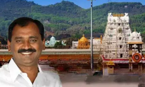 Tirupati MLA Bhumana Karunakar takes charge as TTD chairman