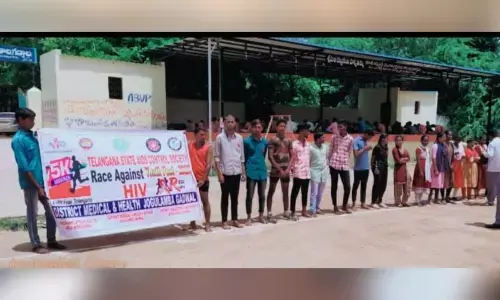 5k run for Youth organised by Medical and Health department