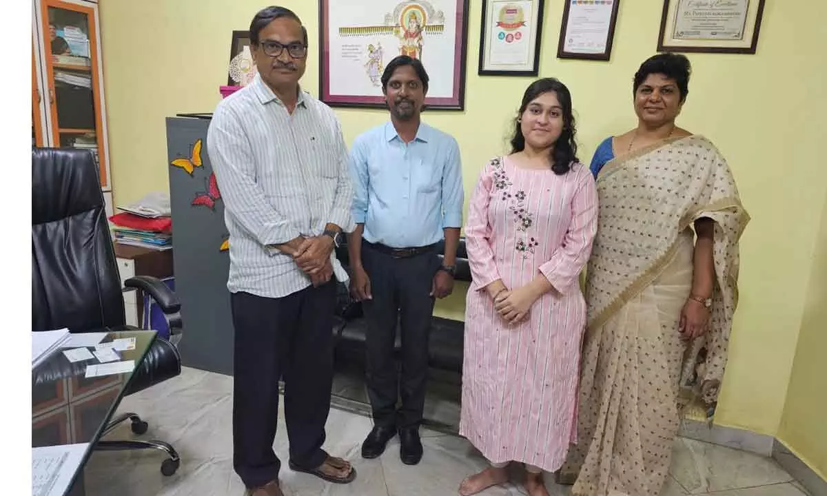 Khammam: Harvest student clears CA exam in first attempt
