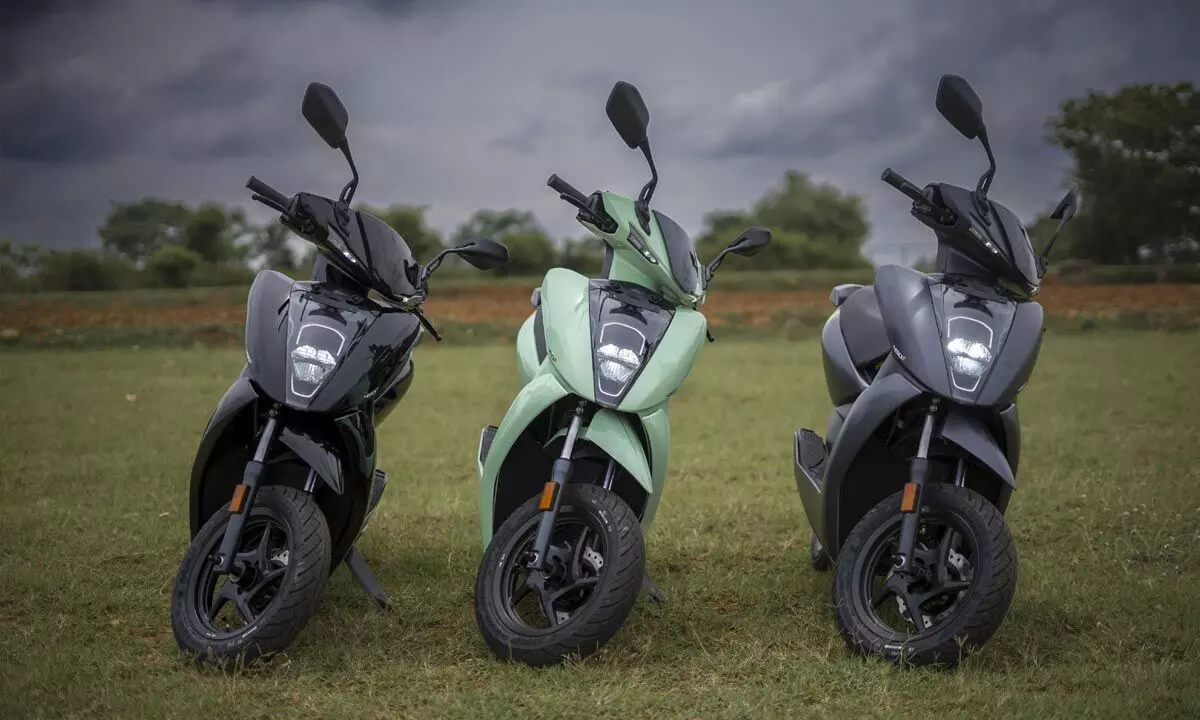 Ather launches new EV 2-wheeler with 115 km range