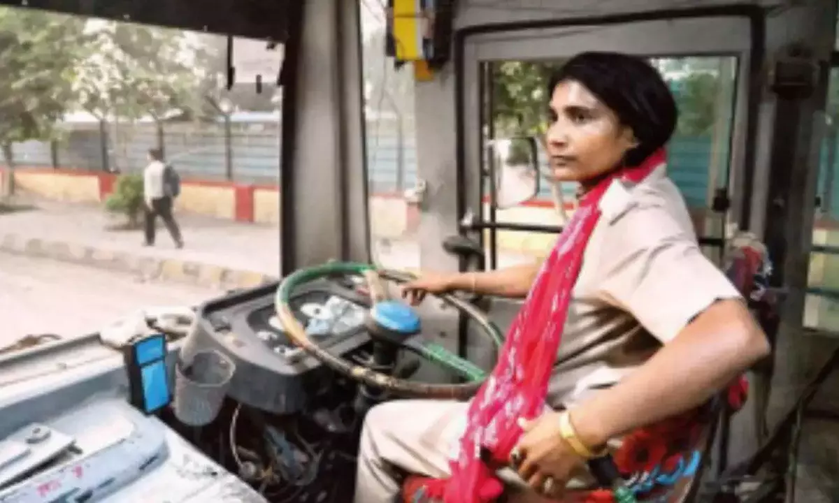 In a first, UPSRTC gets 17 women bus drivers
