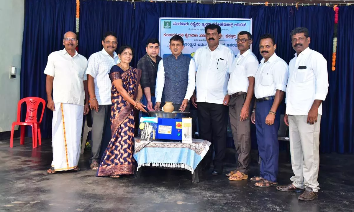 Amrutkal project MRPL ramps up its CSR funds for the welfare of potters