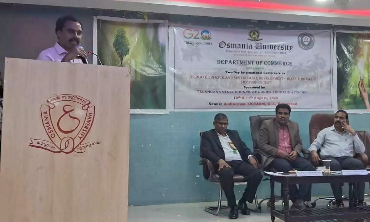 OU meet on ‘Climate finance and sustainable development’ concludes