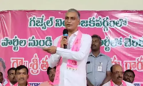 Harish Rao announces KCR as candidate for Gajwel